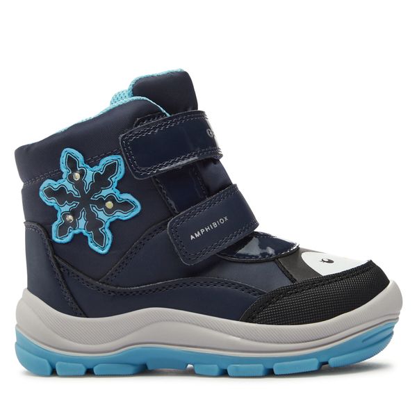 Geox Zimske čizme Geox B Flanfil Girl B Abx B363WA 054FU CF4N4 S Navy/Turquoise