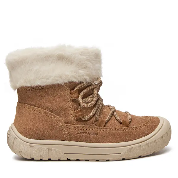 Geox Zimske čizme Geox B Omar Girl Wpf B462LA 00022 C6627 S Smeđa