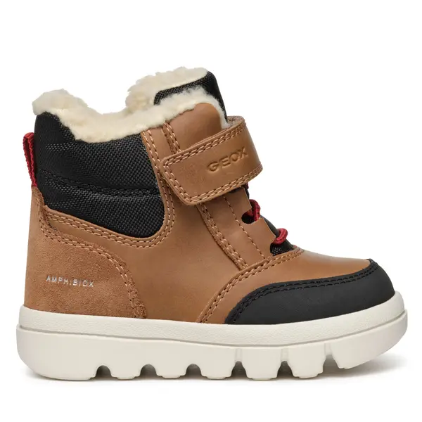 Geox Zimske čizme Geox B Willaboom Boy B Ab B365BC 0ME22 C6777 M Smeđa