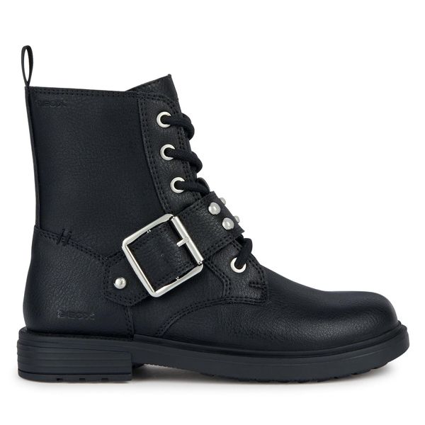 Geox Zimske čizme Geox J Eclair Girl J369QD 000BU C9999 M Black