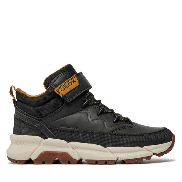 Geox Zimske čizme Geox J Flexyper Plus Boy J36LCG 0MEFU C9241 S Black/Dk Yellow