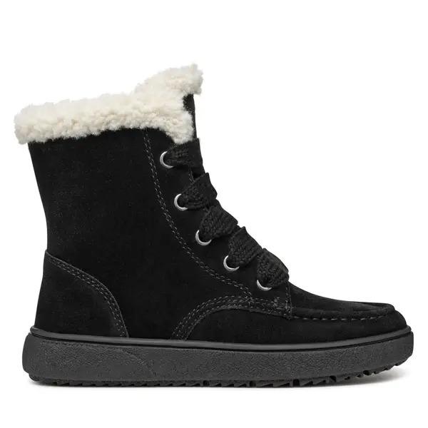 Geox Zimske čizme Geox J Theleven Girl Wpf J46HYC 00022 C9999 S Crna