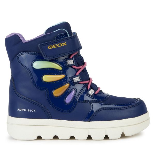 Geox Zimske čizme Geox J Willaboom Girl B A J36HWA 054FU C4243 M Navy/Multicolor