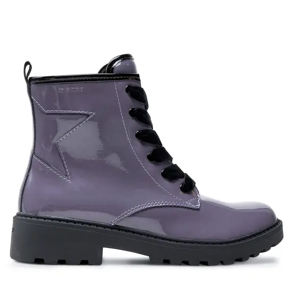 Geox Zimske čizme Geox Jr Casey J9420G 000HH C8016 S Ljubičasta