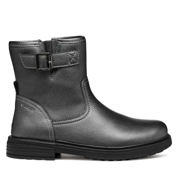 Geox Zimske čizme Geox Jr Eclair J049QB 000BC C1357 D Siva