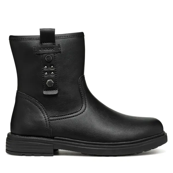 Geox Zimske čizme Geox Jr Eclair J469QI 0009F C9999 M Crna