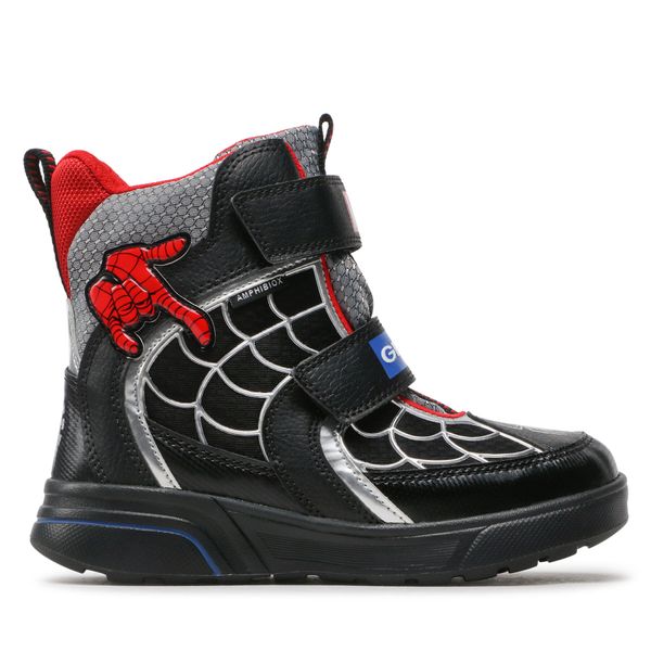 Geox Zimske čizme Geox MARVEL J Sveggen B. B Abx A J267UA 0BU11 C0048 D Black/Red