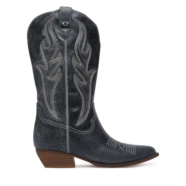 Guess Zimske čizme Guess FLTLGE LEA11 Crna
