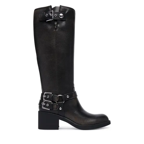 Guess Zimske čizme Guess FLTMAT LEA11 Crna