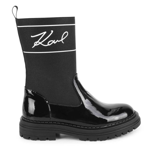 Karl Lagerfeld Kids Zimske čizme Karl Lagerfeld Kids Z19114 S Black 09B