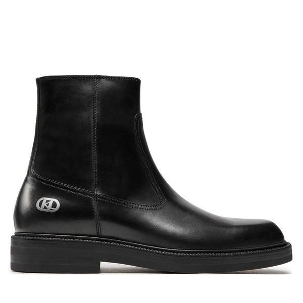 KARL LAGERFELD Zimske čizme KARL LAGERFELD KL11440 Black Lthr 000