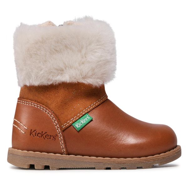 Kickers Zimske čizme Kickers Nonofur 878683-10-116 M Camel Brillant