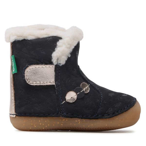 Kickers Zimske čizme Kickers So Windy 909740-10-10 M Marine Or Fantaisie