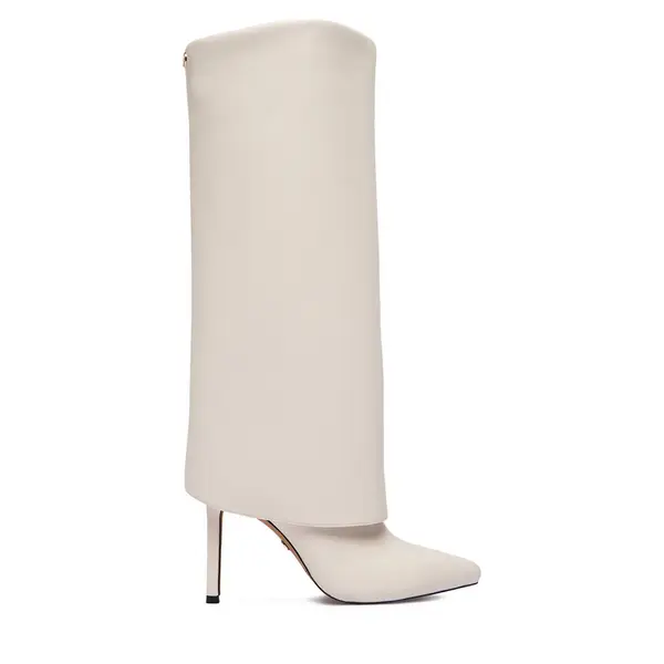 Nine West Zimske čizme Nine West CEO-SAIDA-01 Écru