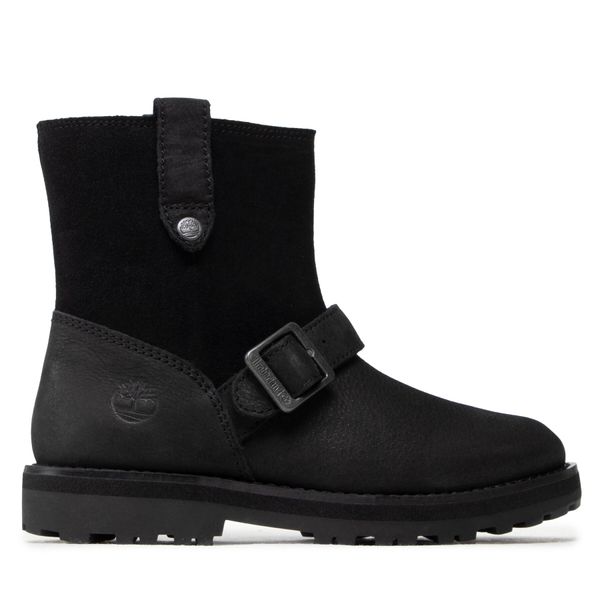 Timberland Zimske čizme Timberland Courma Kid Wl.Biker Bt TB0A2H67015 Black Nubuck
