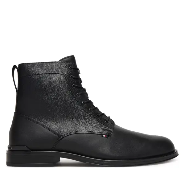 Tommy Hilfiger Zimske čizme Tommy Hilfiger Corporate FM0FM05577 Crna