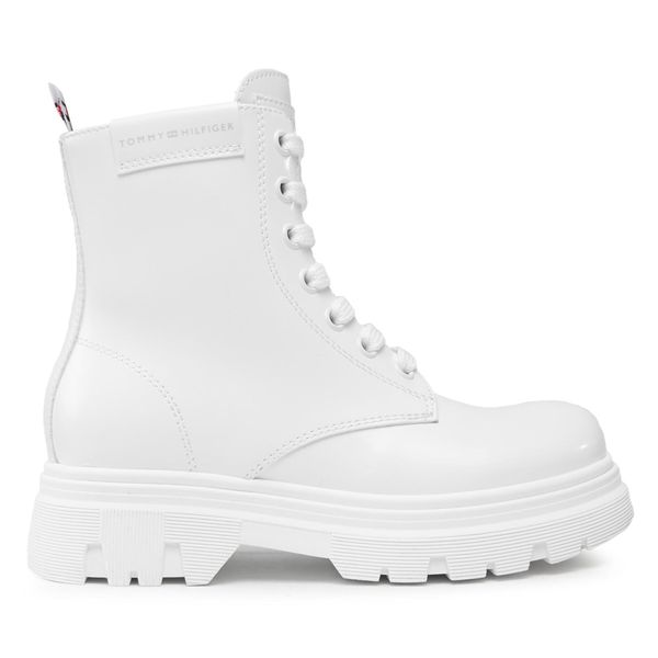Tommy Hilfiger Zimske čizme Tommy Hilfiger T4A5-33039-1453 M White 100