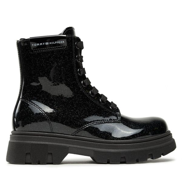 Tommy Hilfiger Zimske čizme Tommy Hilfiger T4A5-33041-1237999 M Black 999