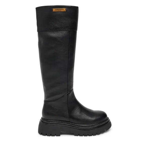 TWINSET Zimske čizme TWINSET 242TCP048 Crna