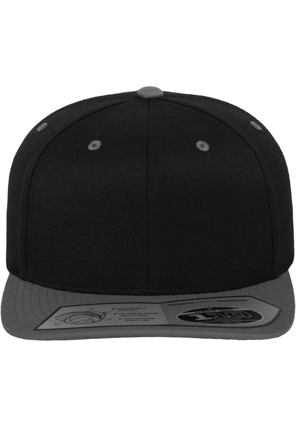 Flexfit 110 Mounted Snapback blk/grey