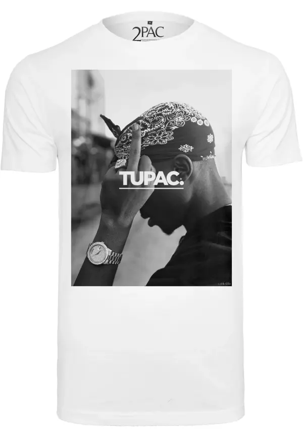 Merchcode 2Pac F*ck The World Tee white
