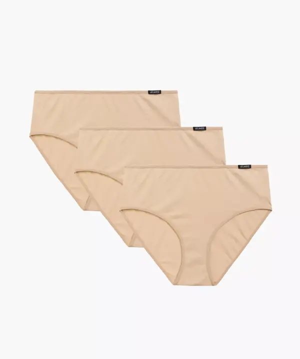 Atlantic 3-PACK Figi womenskie Classic