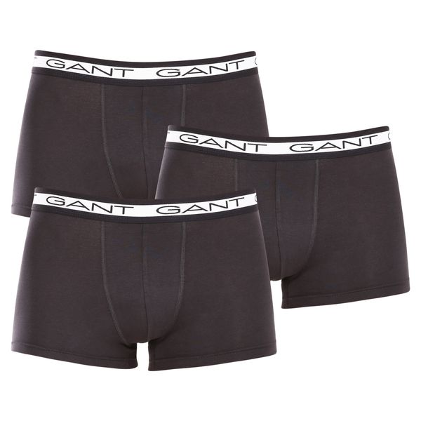 Gant 3PACK Men's Boxers Gant Black