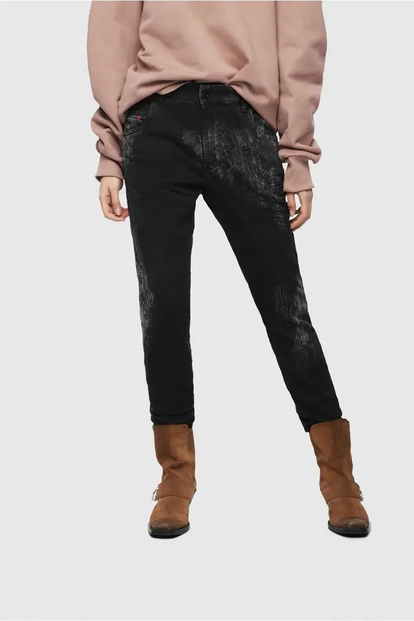 Diesel 9011 DIESEL S.P.A.,BREGANZE Jeans - Diesel KRAILEYBNE Sweat jeans - black