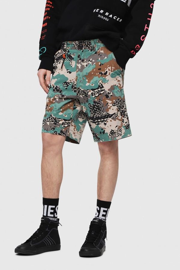 Diesel 9011 DIESEL S.P.A.,BREGANZE Krátke nohavice - Diesel PFRANKSHOCAMOU SHORTS