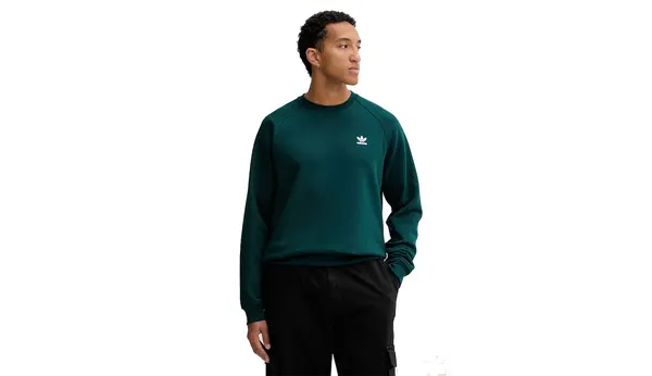 Adidas adidas Originals muška majica s kapuljačom zelene boje