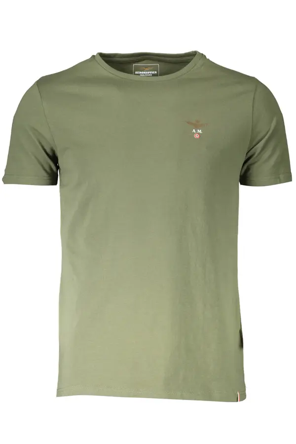Aeronautica Militare AERONAUTICA MILITARE GREEN MEN'S OUTDOOR T-SHIRT