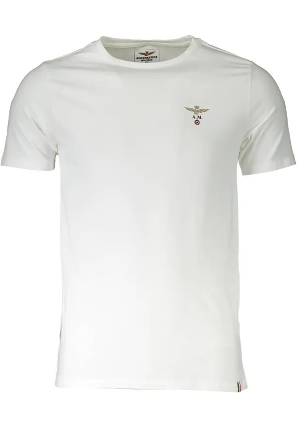 Aeronautica Militare AERONAUTICA MILITARE MEN'S OUTDOOR T-SHIRT WHITE