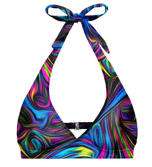 Aloha From Deer Aloha iz Jelena Žena je prosuti nijansu Halter vrat bikini vrh BTH AFD881