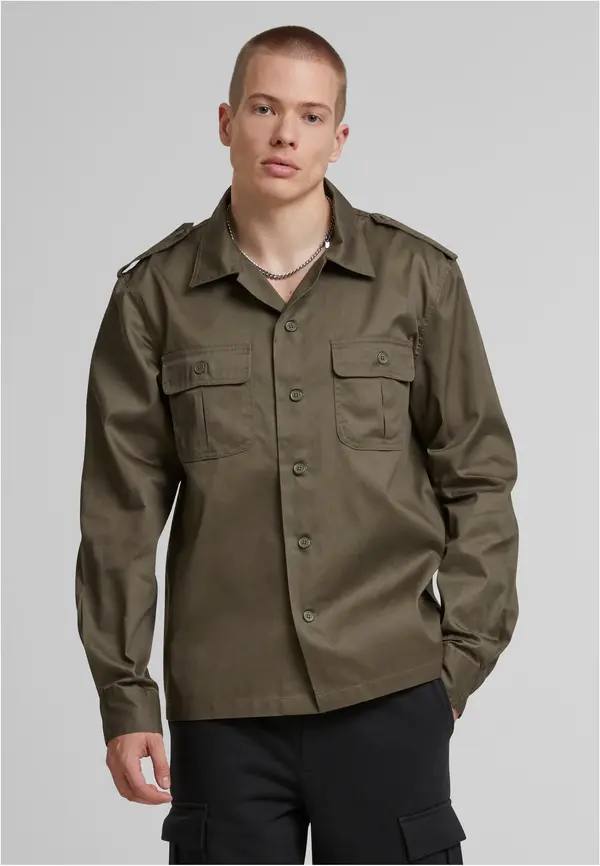Brandit American Olive Shirt