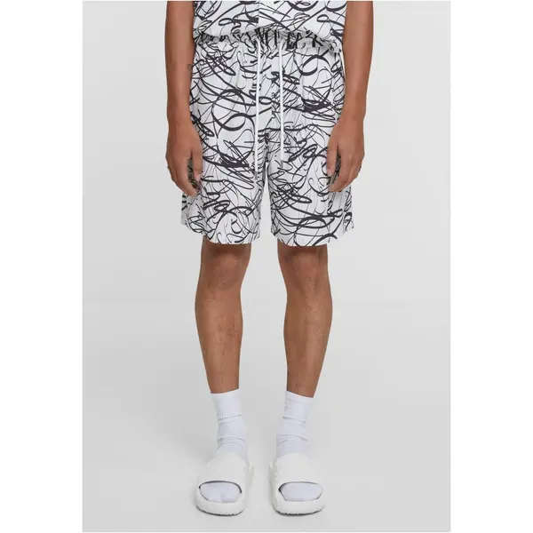 Urban Classics AOP Resort Men's Shorts - Patterned