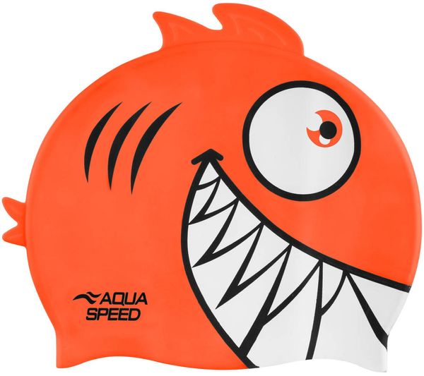 AQUA SPEED AQUA SPEED Kids's Swimming Cap ZOO Pirana 75