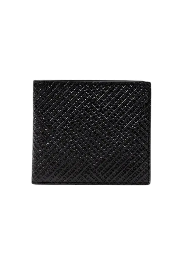 Armani Armani Exchange crni kožni novčanik