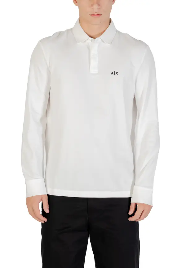 Armani Armani Exchange polo majica dugih rukava