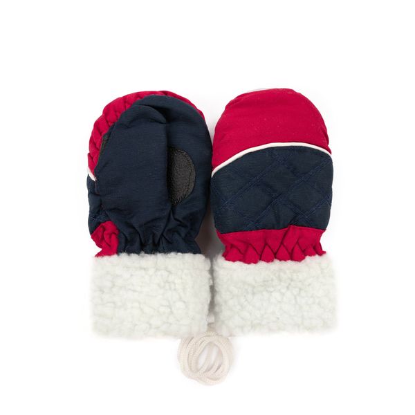 Art of Polo Art Of Polo Kids's Gloves rk1400-6 Navy Blue/Red