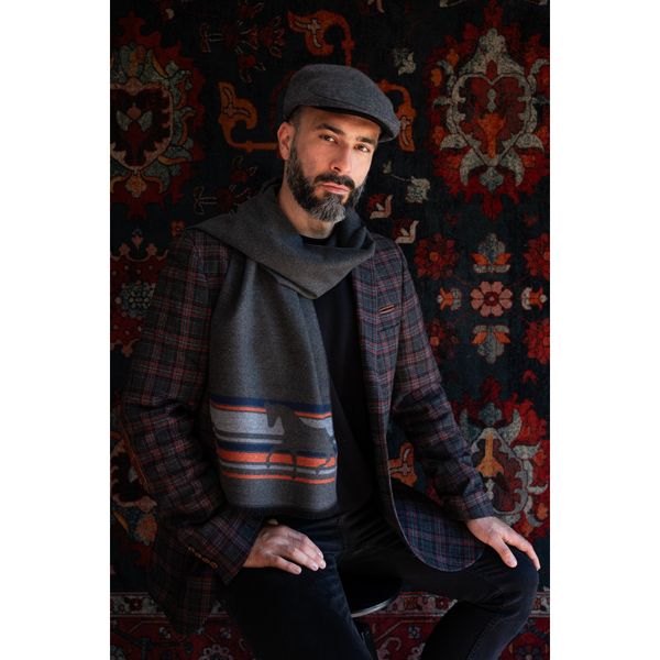 Art of Polo Art Of Polo Man's Scarf Sz23418-15