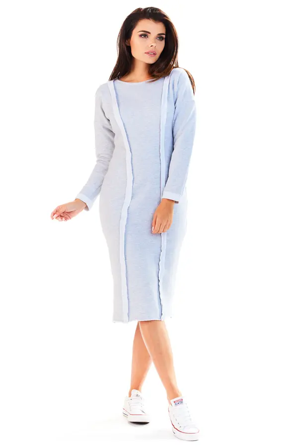 Awama Awama Woman's Dress A197 Grey