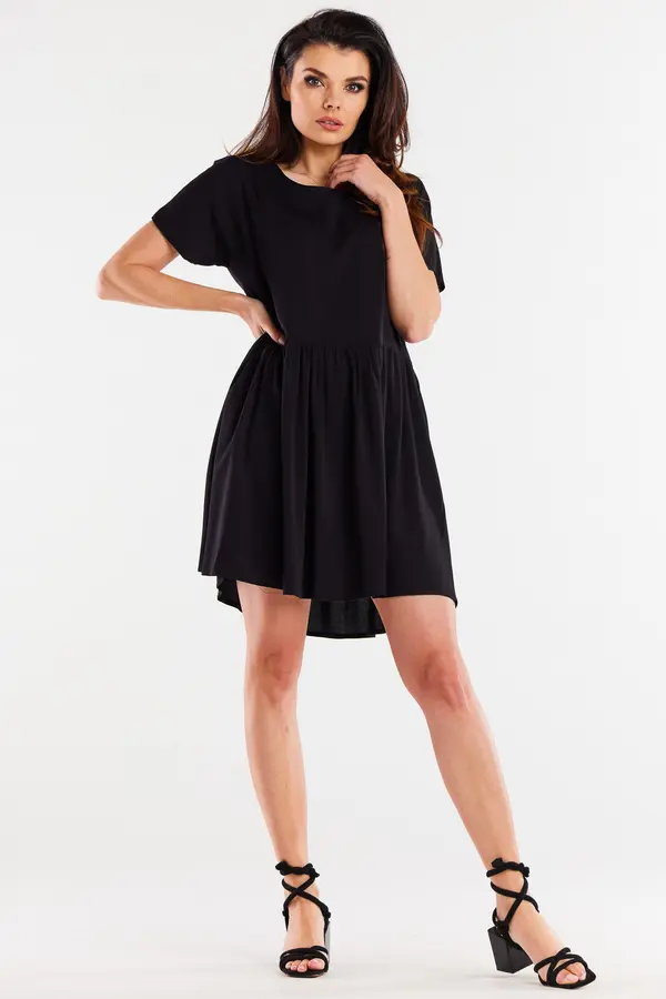 Awama Awama Woman's Dress A517 Black