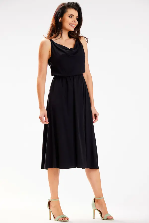 Awama Awama Woman's Dress A579 Black