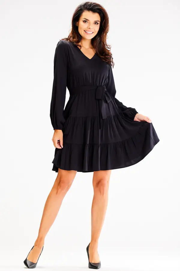 Awama Awama Woman's Dress A603 Black