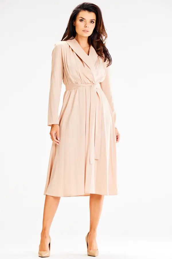 Awama Awama Woman's Dress A604 Beige