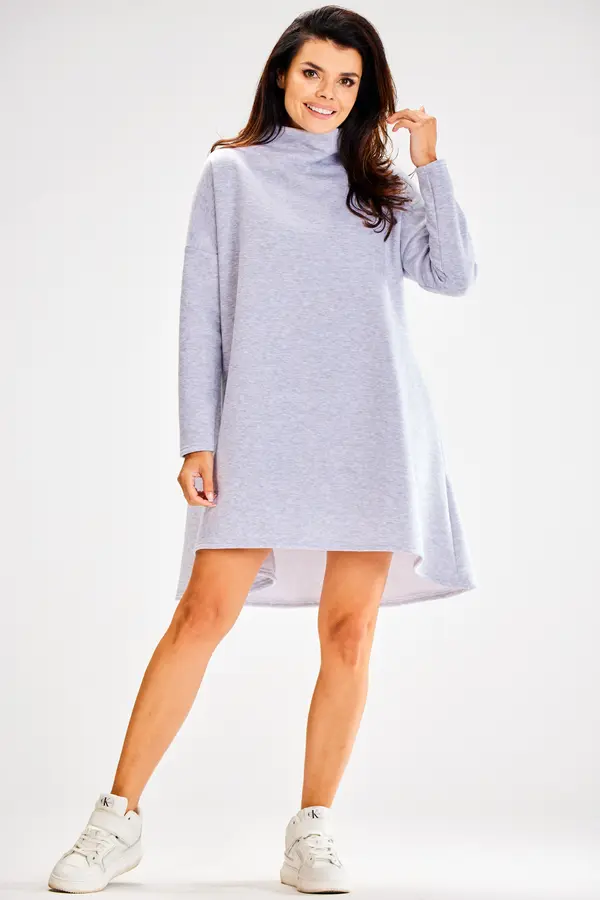 Awama Awama Woman's Dress A609 Grey