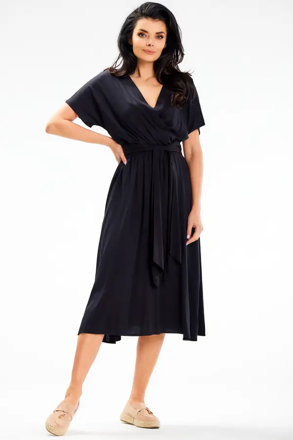 Awama Awama Woman's Dress A642 Black