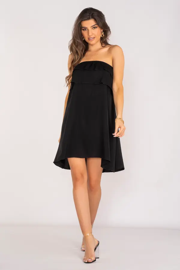 Awama Awama Woman's Dress A658 Black