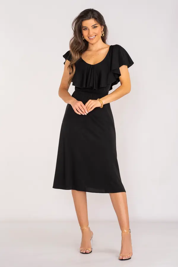 Awama Awama Woman's Dress A659 Black