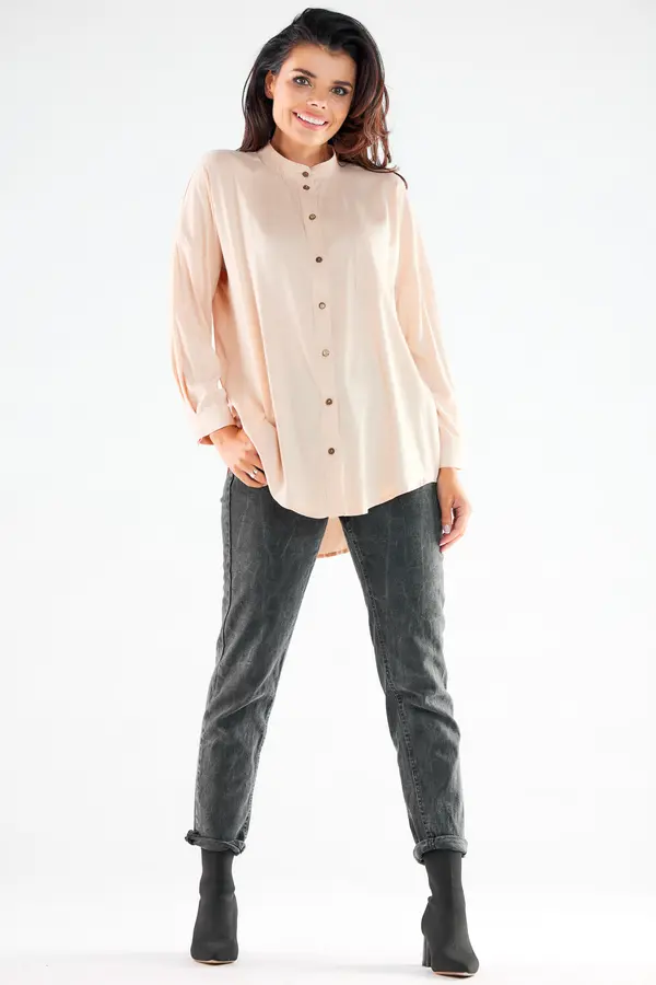 Awama Awama Woman's Shirt A525 Beige